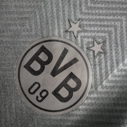 Camisa Retrô Borussia Dortmund 2019/20 Edição Especial 110 Anos Masculina Preta