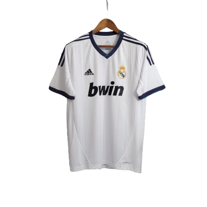 Camisa Retrô Real Madrid I Home 2012/13 Masculino Branco