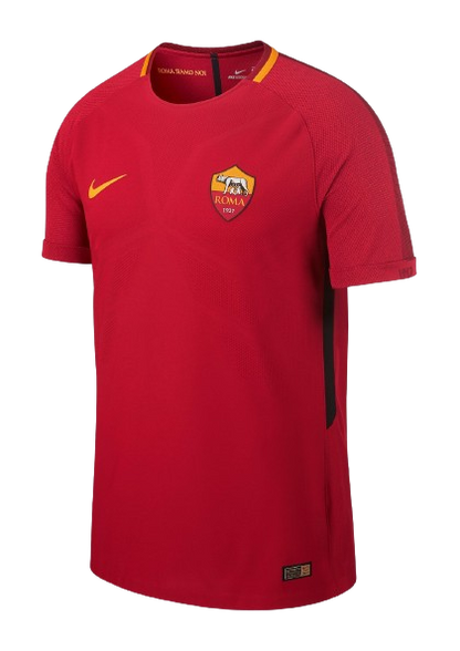 Camisa Retrô Roma I 2017/18 Masculino Vermelho