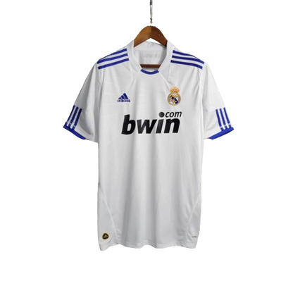 Camisa Retrô Real Madrid I Home 2010/11 Masculino Branco
