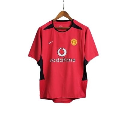 Camisa Retrô Manchester United 2002/04 Vermelho