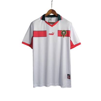Camisa Retrô Seleção Marrocos II 1998/99 Branco