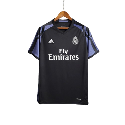 Camisa Retrô Real Madrid III Third 2016/17 Preto