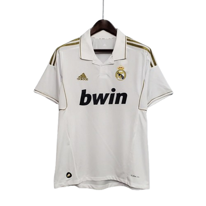 Camisa Retrô Real Madrid I Home 2011/12 Masculino Branco
