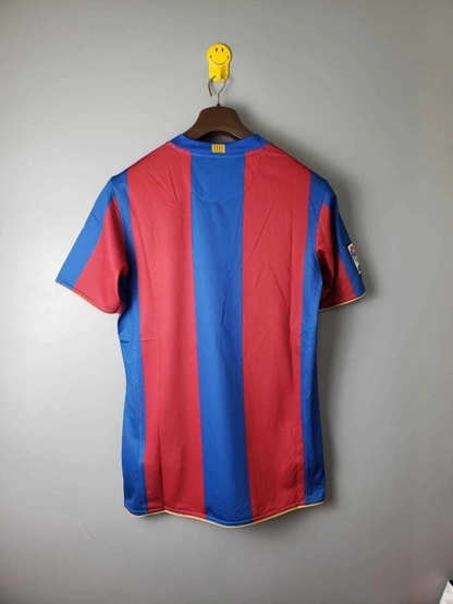 Camisa Barcelona Retrô 2006/2007 - Azul Grená