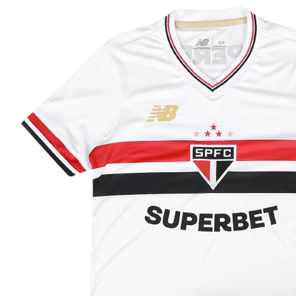 Camisa São Paulo Home 25/26 - Feminina
