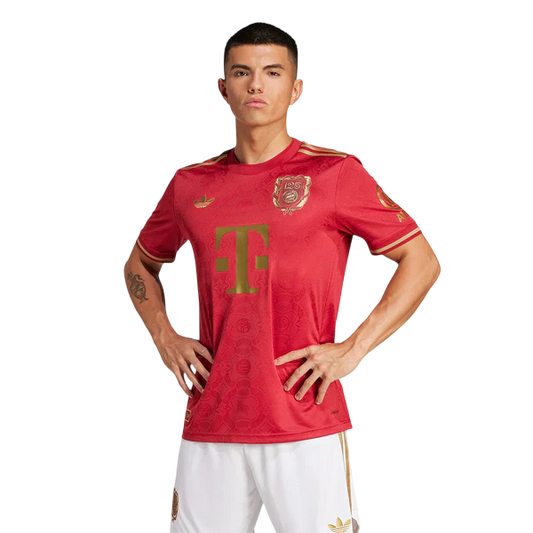 Camisa Bayern De Munique 125 Anos Vermelha 25/26 - Torcedor Masculina