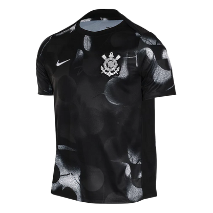 Camisa Corinthians Treino Preta 25/26 - Versão Torcedor Masculina