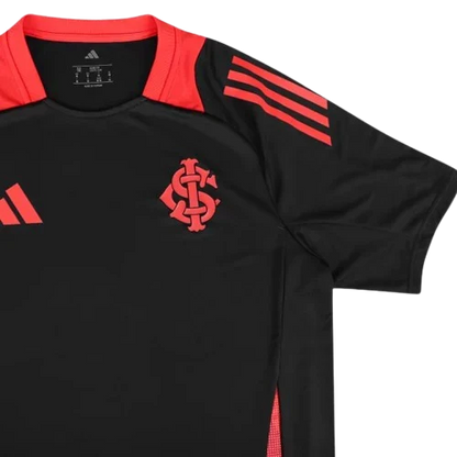 Camisa Internacional Treino Preta 25/26 - Torcedor Masculina