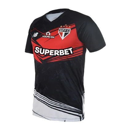 Camisa São Paulo Goleiro 25/26 Preta - Torcedor Masculina