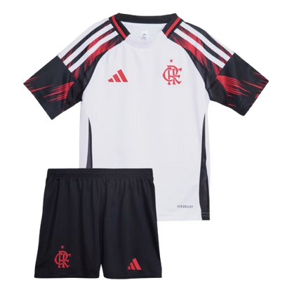 Conjunto Infantil Flamengo Away 25/26