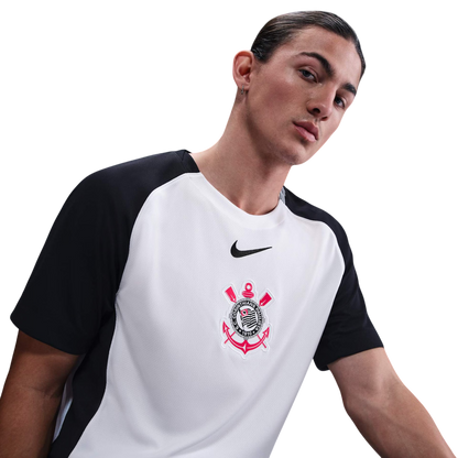 Camisa Corinthians Home 25/26 - Versão Torcedor Masculina