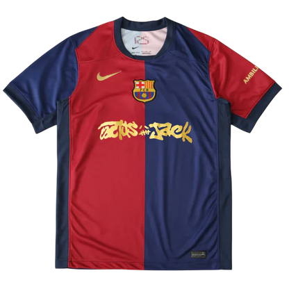 Camisa Barcelona Home x Travis Scott 24/25 - Torcedor Masculina