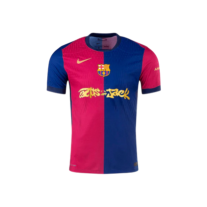 Camisa Barcelona Home x Travis Scott 24/25 - Versão Jogador