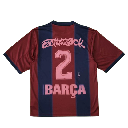 Camisa Barcelona x Travis Scott 24/25 - Retrô Masculina