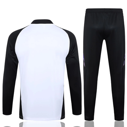 Conjunto de Treino Alemanha 2024/25 - Branco com Preto