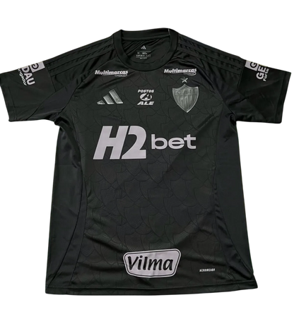 Camisa Atlético Mineiro All Black Todos Patrocínios 25/26 - Torcedor Masculina