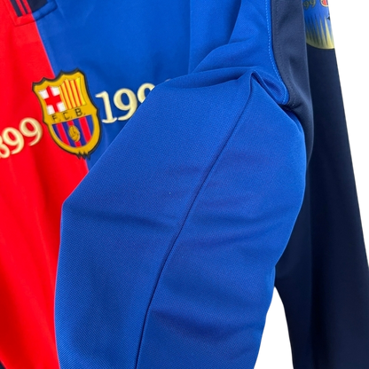 Camisa Retrô Barcelona Manga Longa 1998/99 Masculino