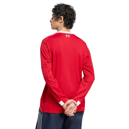 Camisa Liverpool Home Manga Comprida 25/26 - Torcedor Masculina
