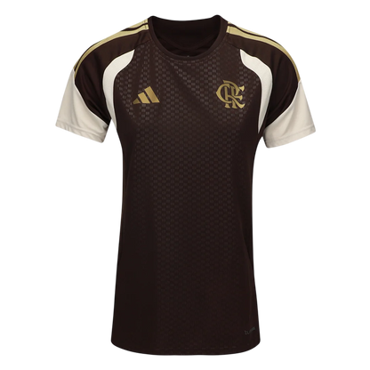 Camisa Flamengo 26/27 Treino Marrom - Versão Feminina