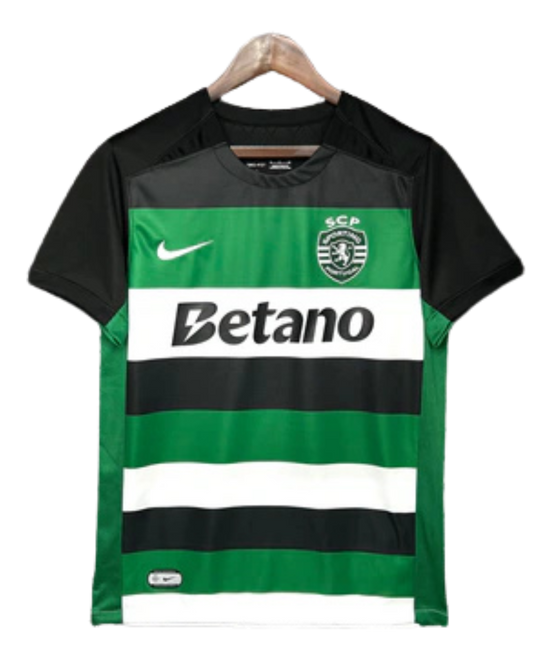Camisa Sporting Titular 24/25 - Torcedor Masculina Lançamento