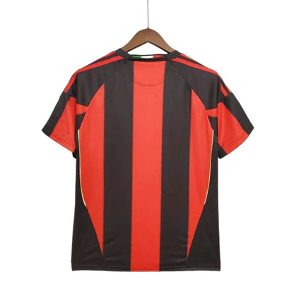 Camisa Milan Retrô 2010/2011 Vermelha e Preta