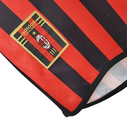 Camisa Milan Retrô 1999/2000 Vermelha e Preta
