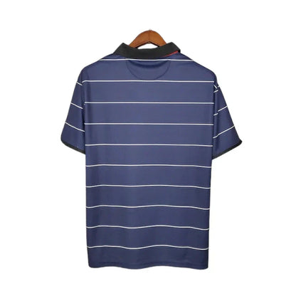 Camisa Manchester United Retrô 1999/2000 Azul