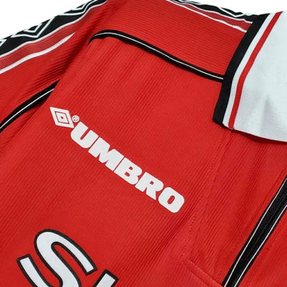 Camisa Manchester United Retrô 1998/1999 Vermelha