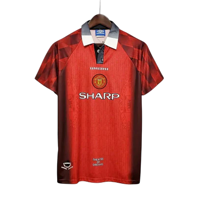 Camisa Manchester United Retrô 1996 Vermelha