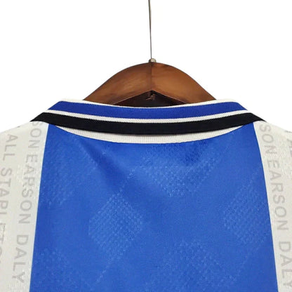 Camisa Manchester United Retrô 1994/1996 Azul e Branca