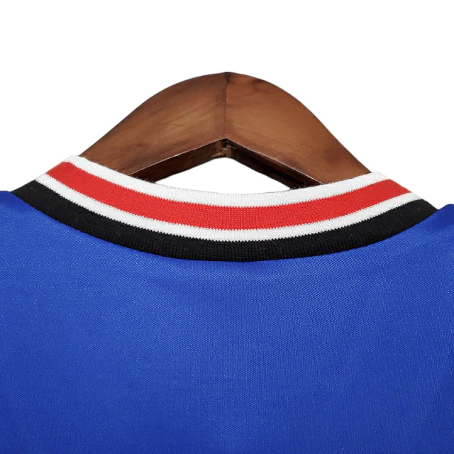 Camisa Manchester United Retrô 1985/1986 Azul