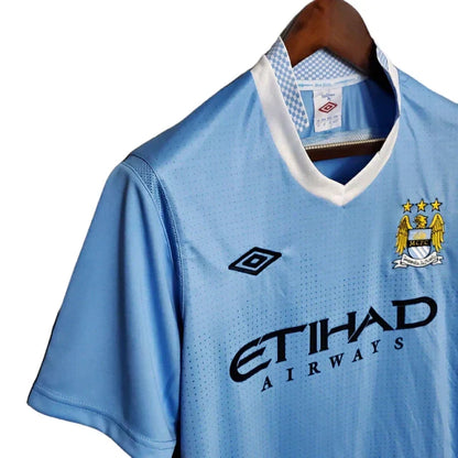 Camisa Manchester City Retrô 2011/2012 Azul
