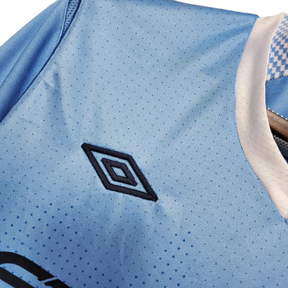 Camisa Manchester City Retrô 2011/2012 Azul