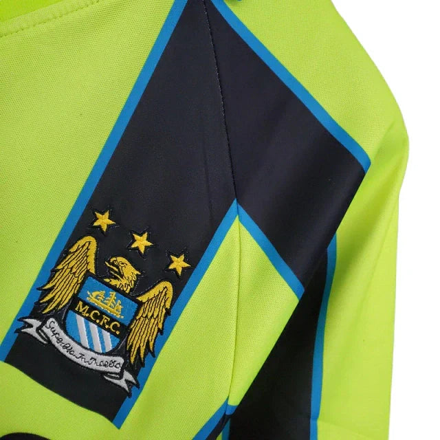 Camisa Manchester City Retrô 1997/1998 Azul