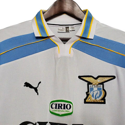 Camisa Lazio Retrô 98/00 Masculino Branca