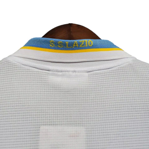 Camisa Lazio Retrô 98/00 Masculino Branca