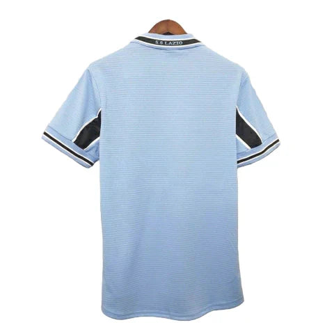 Camisa Lazio Retrô 1999/2000 Azul e Preta