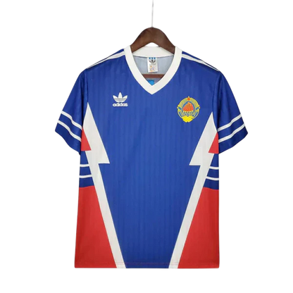 Camisa Iugoslávia Retrô 1990 Azul