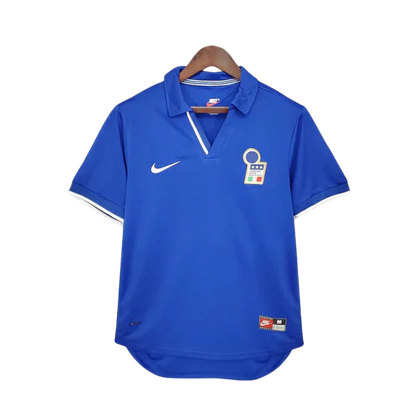 Camisa Itália Retrô 1998 Azul