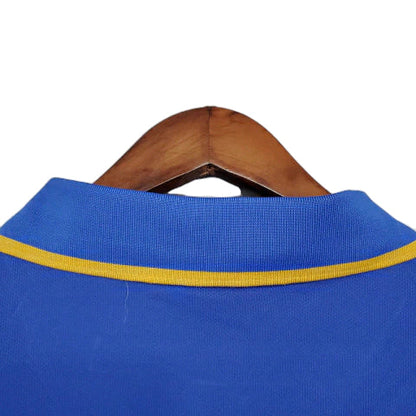 Camisa Itália Retrô 1996 Azul