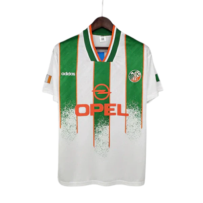 Camisa Irlanda Retrô 1994 Branca e Verde