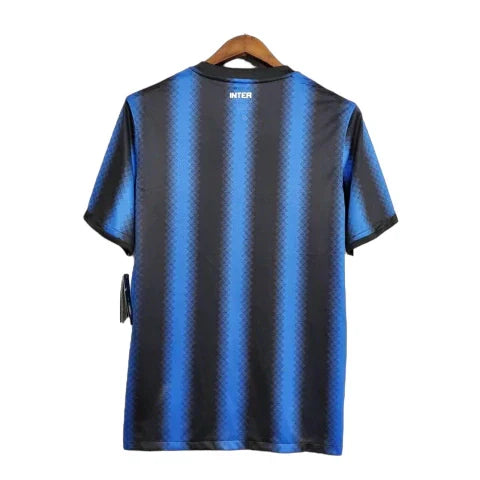 Camisa Inter de Milão Retrô 10/11 - Preta e Azul