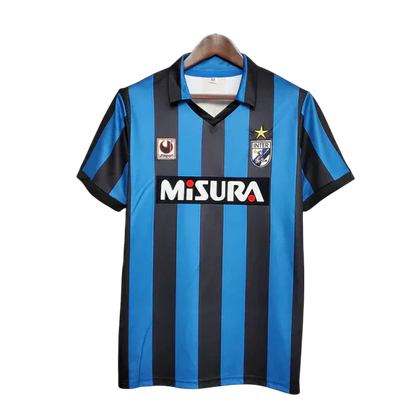 Camisa Inter de Milão Retrô 1988/1990 Azul e Preta - Uhisport