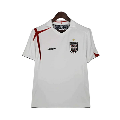Camisa Inglaterra Retrô 2006 Branca