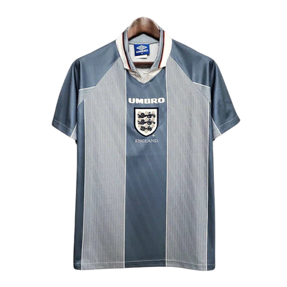 Camisa Inglaterra Retrô 1996 Cinza