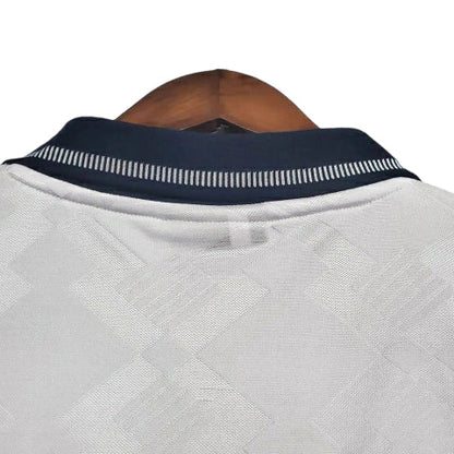 Camisa Inglaterra Retrô 1990 Branca