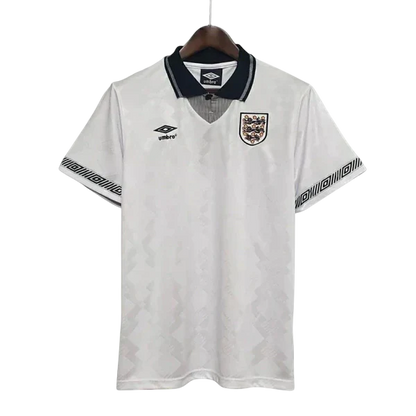 Camisa Inglaterra Retrô 1990 Branca
