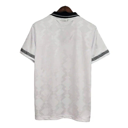 Camisa Inglaterra Retrô 1990 Branca
