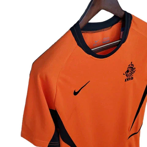 Camisa Holanda Retrô 2002 Laranja